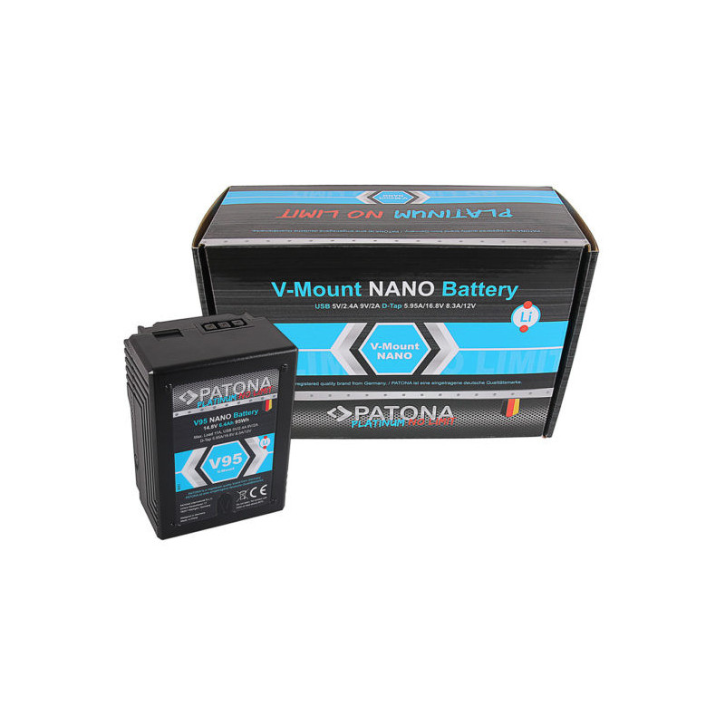 Patona Platinum Nano akumulator V95 95WH V-mount / V-lock