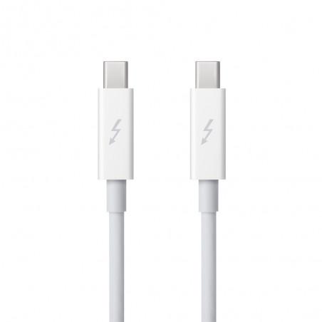 Kabel Thunderbolt firmy Apple (2,0 m) - biały