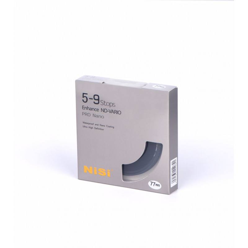 NiSi filter ND-Vario 5-9 Stops Pro Nano 82mm