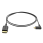 8Sinn kabel eXtraThin Angled Micro HDMI-HDMI 80cm