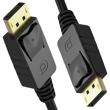 Unitek przewód DisplayPort - DisplayPort 3m czarny (Y-C609BK)