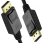 Unitek przewód DisplayPort - DisplayPort 3m czarny (Y-C609BK)