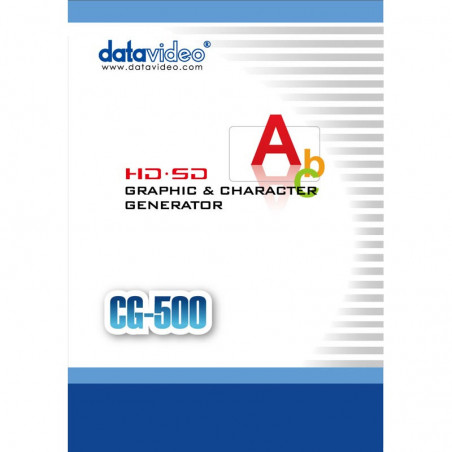 Datavideo CG-500 HD/SD Generator znaków