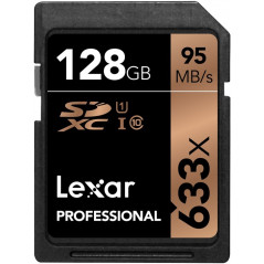 Lexar 128GB x633 Profes.SDXC UHS-1 (Class10)