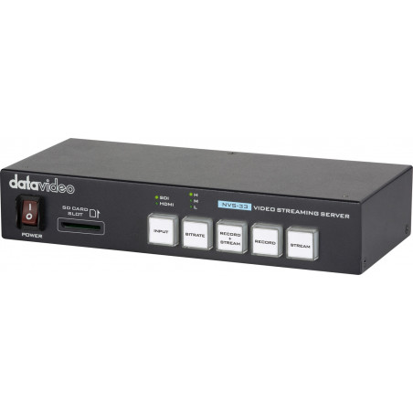 DataVideo NVS-33 H.264 Video Streaming Encoder and MP4 Recorder