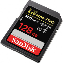 SanDisk128G-GN4IN karta EXTREME PRO SDXC 128GB 300MB/s V90 UHS-II