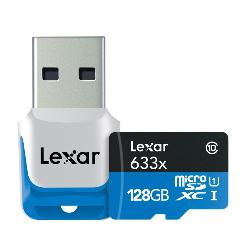 Karta pamięci Lexar 128GB x633 microSDXC UHS-I