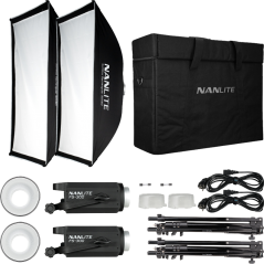 NanLite FS-300 LED  zestaw studyjny (FS-300 2KIT-S-LS)