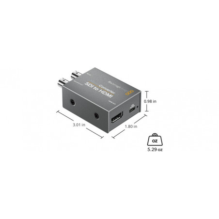 Blackmagic Design Micro Converter SDI to HDMI 3G (bez zasilacz w zestawie)