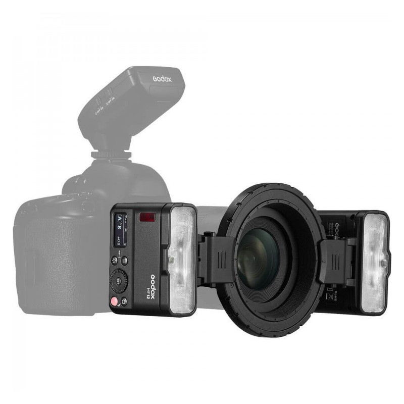 Zestaw K2 2x Godox MF12 Lampa do Makrofotografii Zestaw K2 2x Godox MF12 Lampa do Makrofotografii