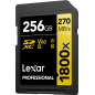 Karta pamięci 256GB Lexar Pro 1800x SDXC U3 (V60) UHS-II R270/W180