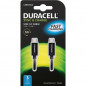 Duracell Kabel USB-C / USB-C 3.0 1m czarny Duracell Kabel USB-C / USB-C 3.0 1m czarny