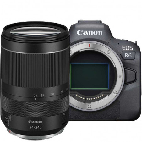 Canon EOS R6 Body + RF 24-240 F/4-6.3 IS USM