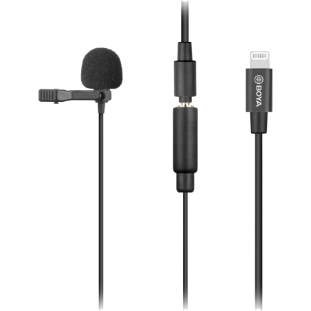 BOYA BY-M2 mikrofon krawatowy system iOS