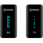 BOYA BY-XM6-S1 ultrakompaktowy system mikrofonów bezprzewodowych 2,4 GHz 1+1