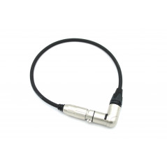 ADP 50cm XLR M (kątowy) -XLR Ż