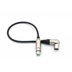 ADP 50cm XLR M (kątowy) -XLR Ż
