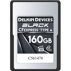 Karta pamięci Delkin CFexpress BLACK VPG400 160GB (Type A)