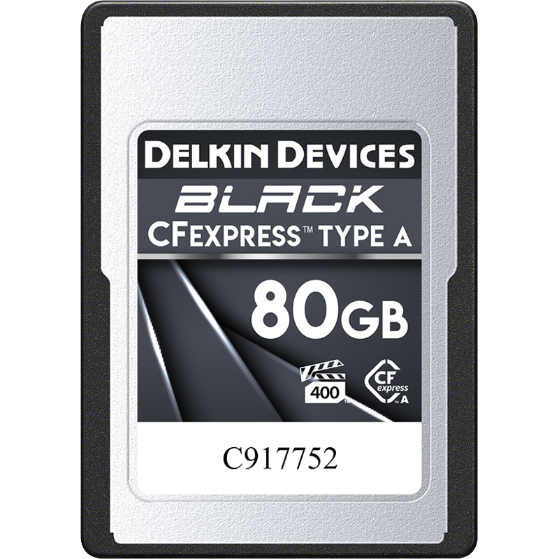Delkin CFexpress BLACK VPG400 80GB (Type A)