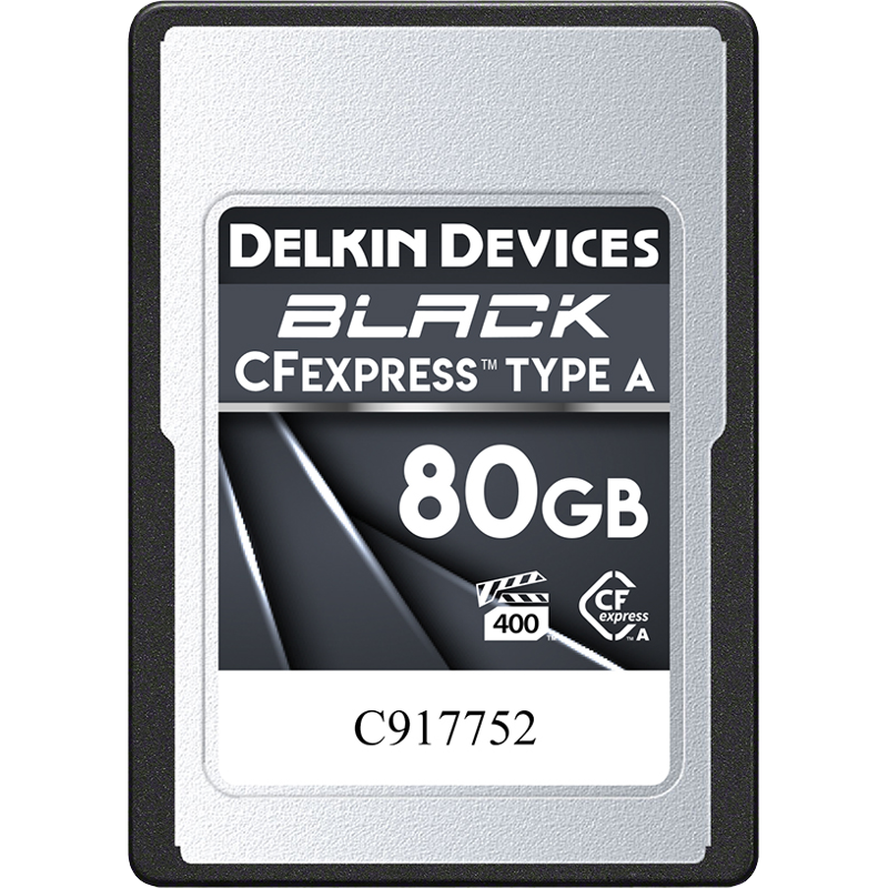 Karta pamięci Delkin CFexpress BLACK VPG400 80GB (Type A)