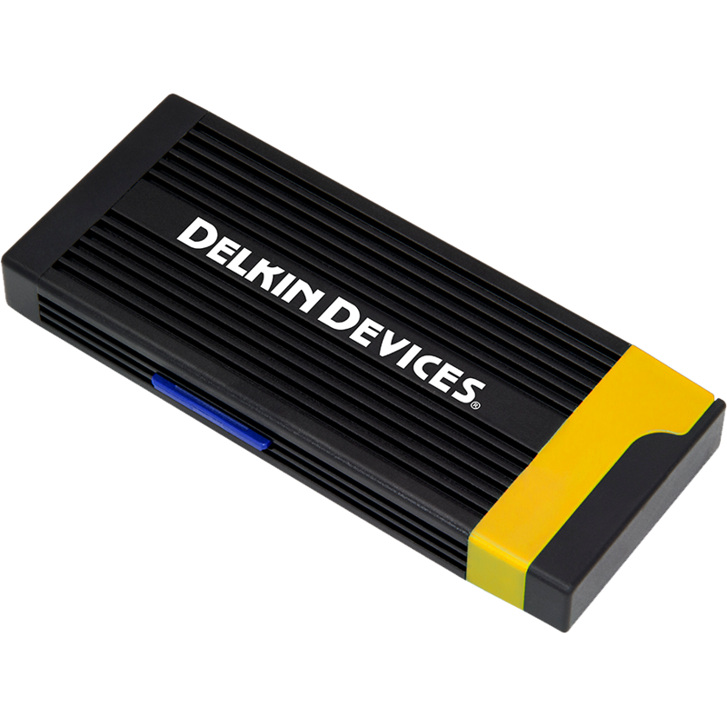 Czytnik kart pamięci Delkin CFexpress Type A oraz SD (Kabel typu C to C oraz Typu C to A)