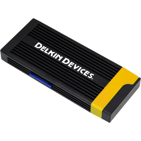 Czytnik kart pamięci Delkin CFexpress Type A oraz SD (Kabel typu C to C oraz Typu C to A)