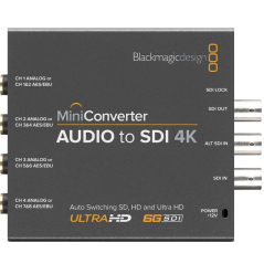 Blackmagic Mini Konwerter - Audio to SDI 4K