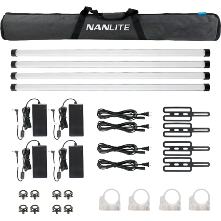 Nanlite Pavotube II 30X - 4 Light kit + gratis Nanlite Forza 150 LED Monolight