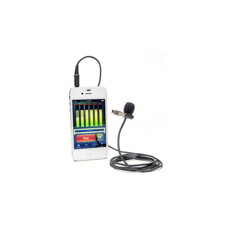 AZDEN WIRED LAPEL MICROPHONE EX-503+I MOBILE