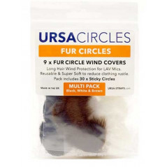 Ursa Straps 9 Fur Circles - Opakowanie zbiorcze 30 szt. przylepnych