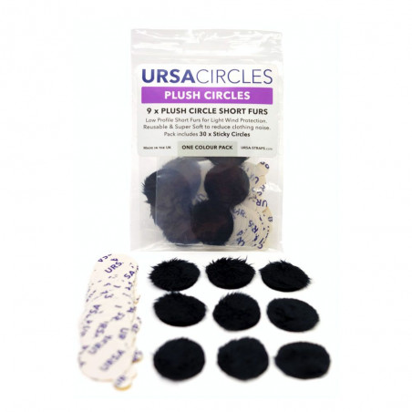 URSA Plush 9 Fur Circles - Opakowanie zbiorcze 30 szt. przylepnych