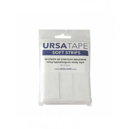 Ursa Straps Tape Soft Strips - 30 Małe (białe)