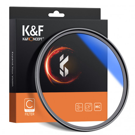 K&F Concept filtr HMC UV Blue 72mm