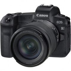 Canon EOS R + RF 24-105mm f/4-7.1 IS STM + lampka Manbily MFL-06 Mini za 1zł