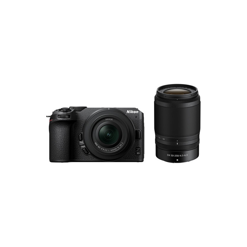 Nikon Z30 + Nikon Nikkor Z DX 16-50mm f/3.5-6.3 VR + NIKKOR Z DX 50-250mm f/4.5-6.3 VR