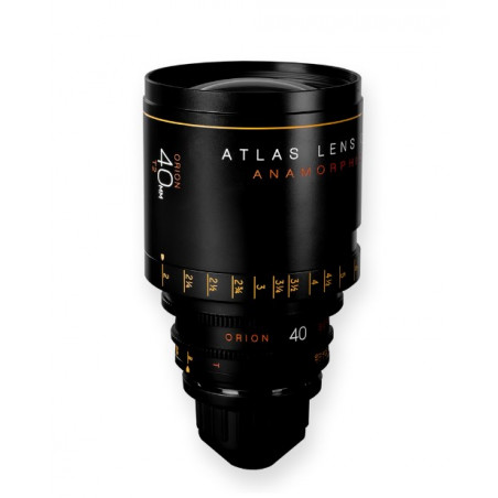 Atlas Lens Orion Silver Edition 40mm Anamorphic Prime metric scale
