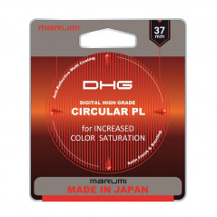MARUMI DHG Filtr fotograficzny Circular PL 37mm + zestaw czyszczący Marumi Lens Kit (2w1) GRATIS