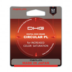 MARUMI DHG Filtr fotograficzny Circular PL 52mm + zestaw czyszczący Marumi Lens Kit (2w1) GRATIS