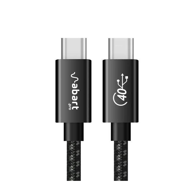 Abart Pro kabel USB4, Thunderbolt 3, Thunderbolt 4, 40Gb/s 100W 5K60Hz 0,5m