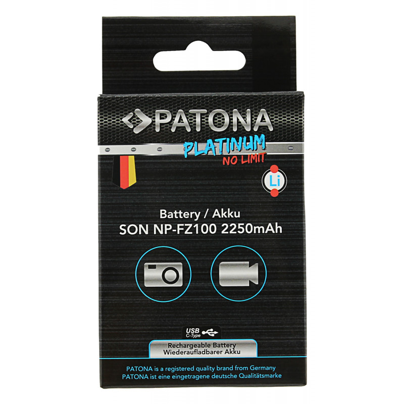 Batterie Factice USB-C Vers NP-FZ100 Pour Sony Alpha - Alimentation Externe Via Powerbank PD | Compatible A9, A7 III, A7R IV, FX3, Etc.