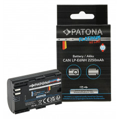 PATONA akumulator Platinum Canon LP-E6NH z USB-C do EOS R5 EOS R6