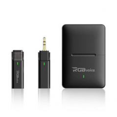 RGBvoice UC06A-3.5mm Low Latency Wireless Lavalier Mic (1RX, 1TX)