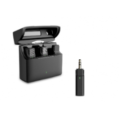 RGBvoice UC06A2-3,5mm Low Latency Wireless Lavalier Mic (1RX, 2TX)