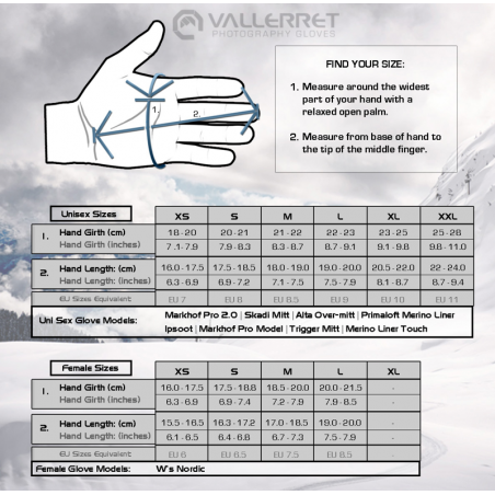 Vallerret Retail Display Pojedyncza rękawiczka