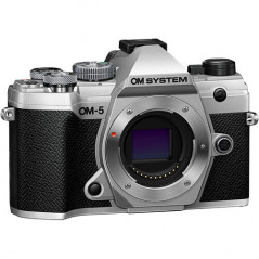 OM SYSTEM OM-5 body srebrne