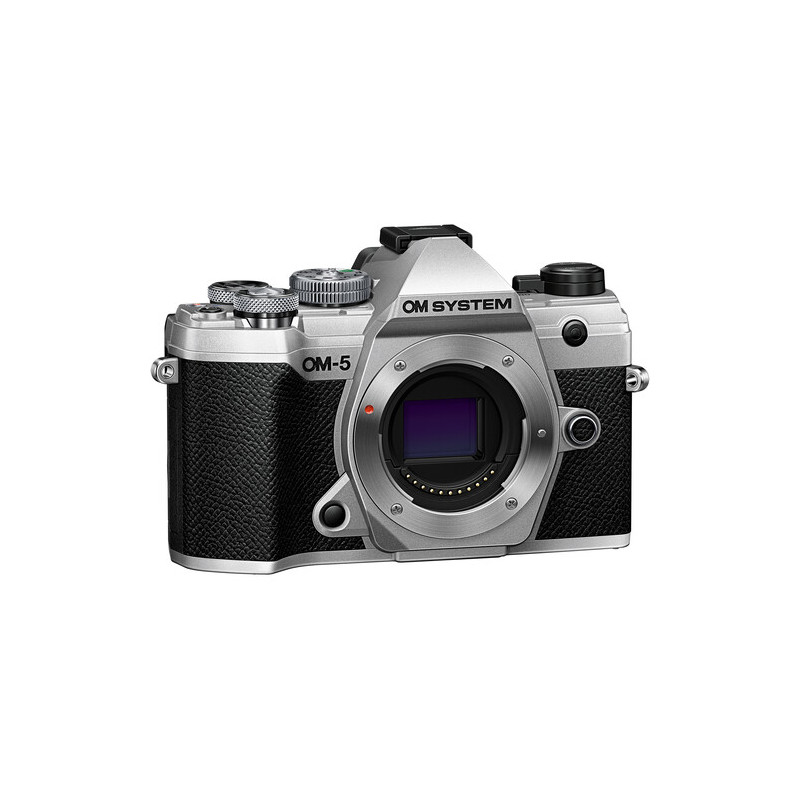 OM SYSTEM OM-5 body srebrne