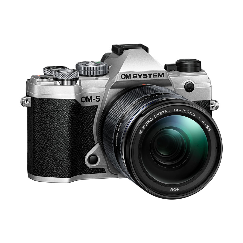 OM SYSTEM OM-5 z ob M.Zuiko Digital 14-150mm f/4.0-5.6 ED II