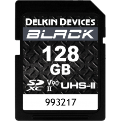 Karta pamięci Delkin SD BLACK Rugged UHS-II (V90) R300/W250 128GB