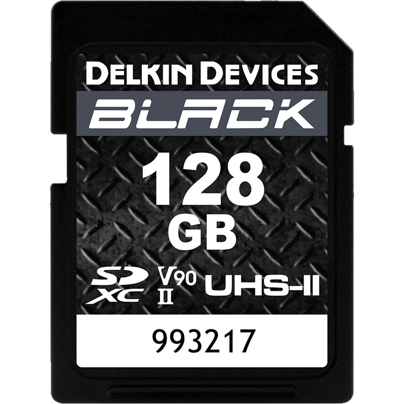 Karta pamięci Delkin SD BLACK Rugged UHS-II (V90) R300/W250 128GB