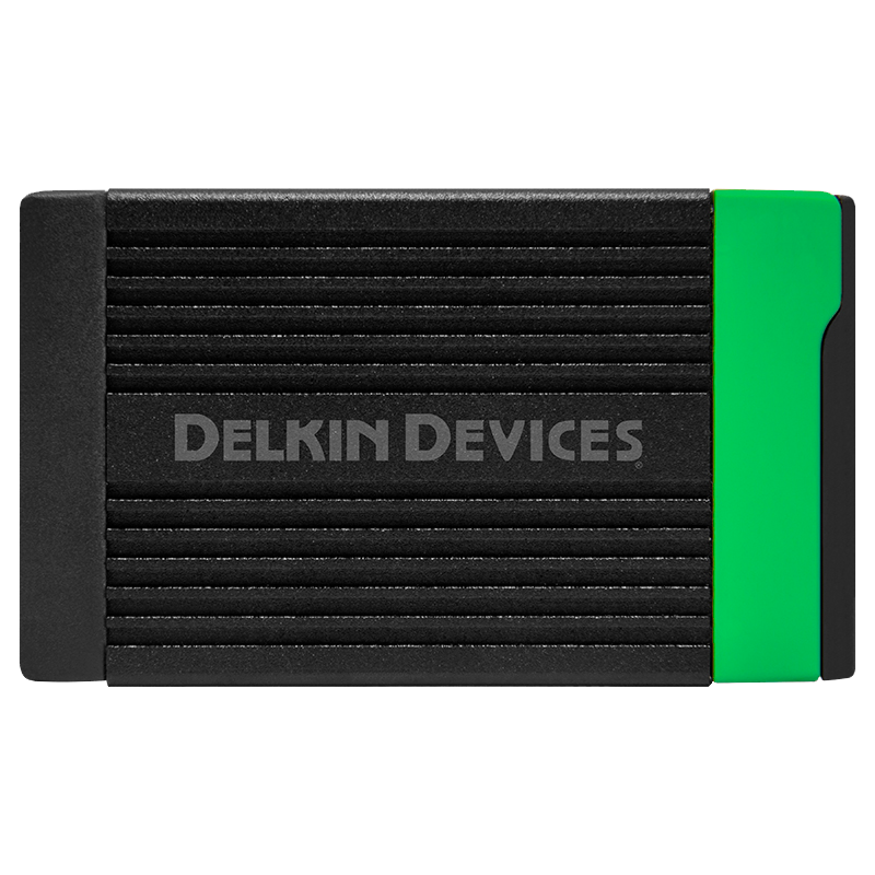 Czytnik kart pamięci Delkin Cardreader CFexpress USB 3.1 aluminiowa obudowa Czytnik kart pamięci Delkin Cardreader CFexpress USB 3.1 aluminiowa obudowa